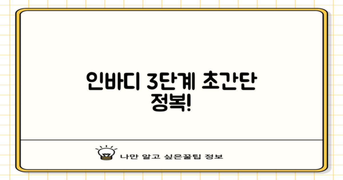 인바디 3단계 쉬운 사용법