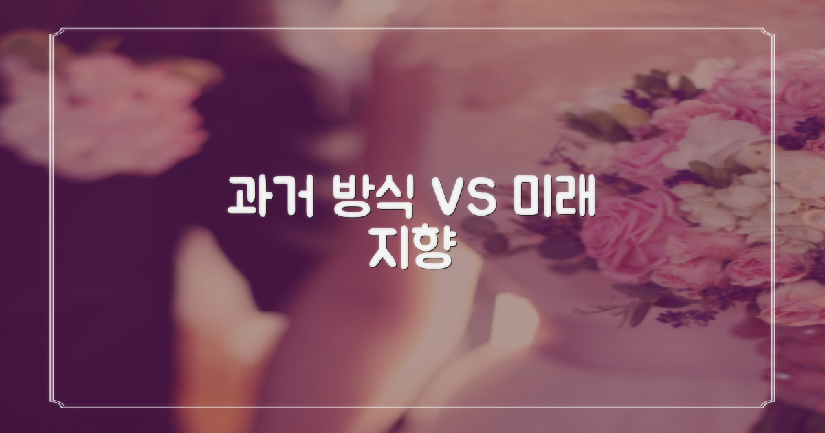 과거 운영 방식 vs 미래 지향