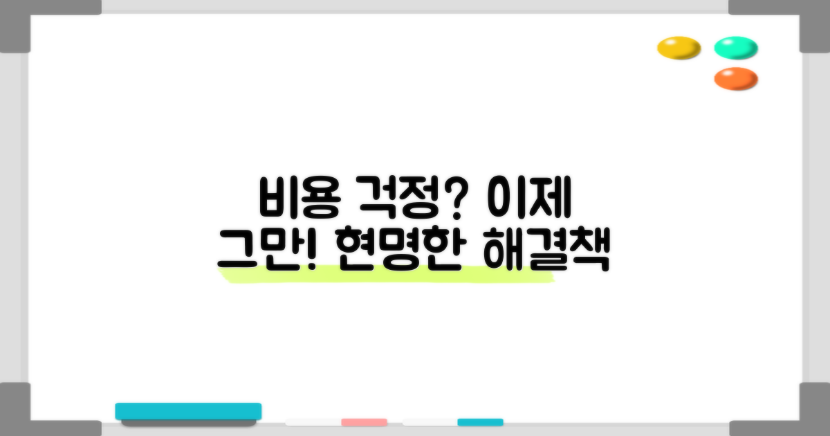 비용 걱정, 정말 합리적인가요?